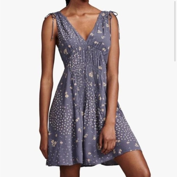 NWT boho floral print Lucky Brand dress - Picture 1 of 10